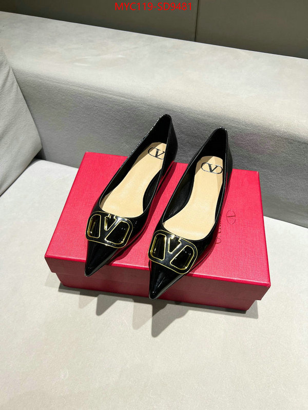 Women Shoes-Valentino,wholesale replica shop , ID: SD9481,$: 119USD