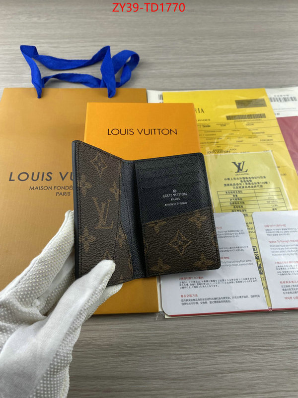 LV Bags(4A)-Wallet,ID: TD1770,$: 39USD