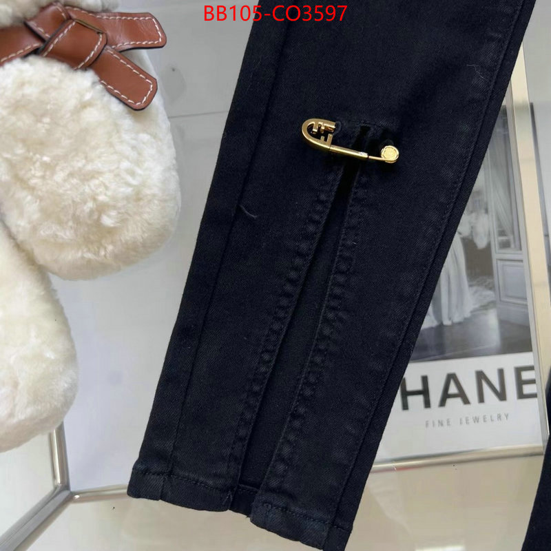 Clothing-Fendi,fake high quality , ID: CO3597,$: 105USD