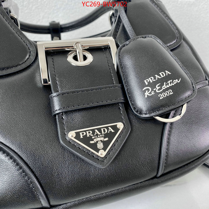 Prada Bags(TOP)-Diagonal-,ID: BW5702,$: 269USD