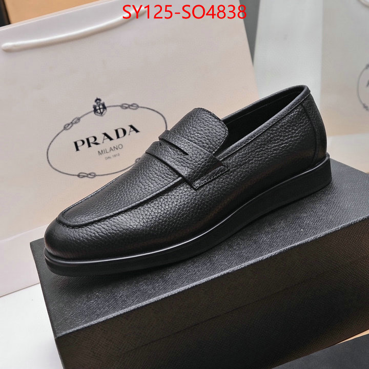 Men Shoes-Prada,top , ID: SO4838,$: 125USD