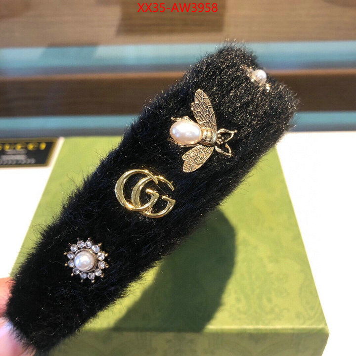 Hair band-Gucci,high quality replica , ID: AW3958,$: 35USD