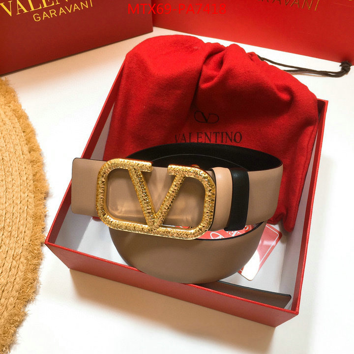 Belts-Valentino,buying replica , ID: PA7418,$: 69USD