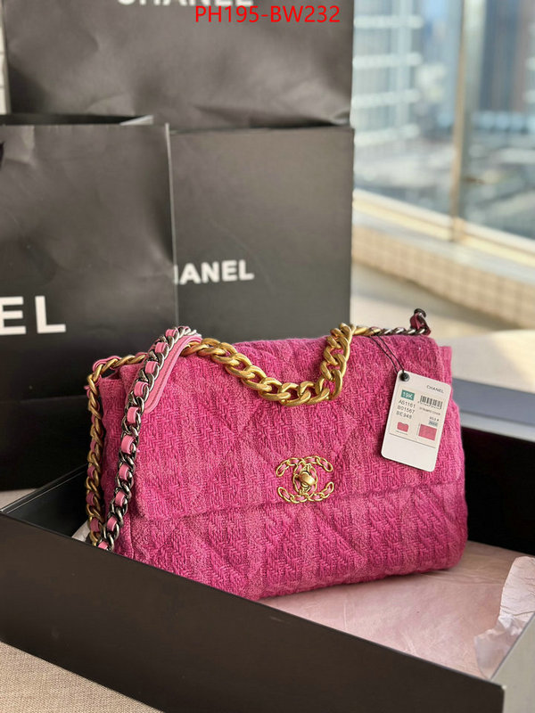 Chanel Bags(TOP)-Diagonal-,ID: BW232,$: 195USD