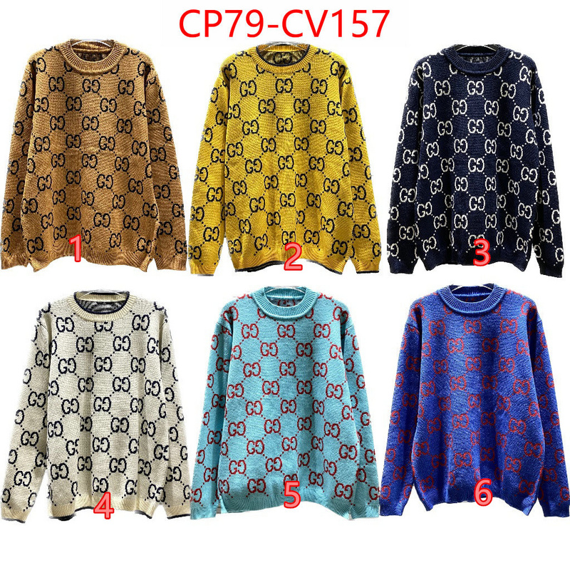 Clothing-Gucci,what is a 1:1 replica , ID: CV157,$: 79USD