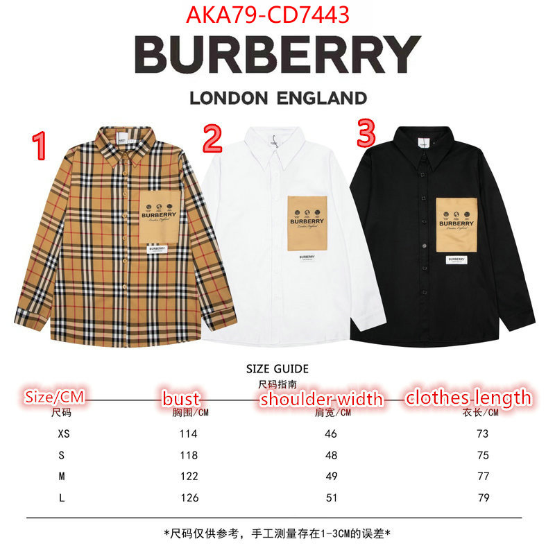 Clothing-Burberry,the online shopping , ID: CD7443,$: 79USD