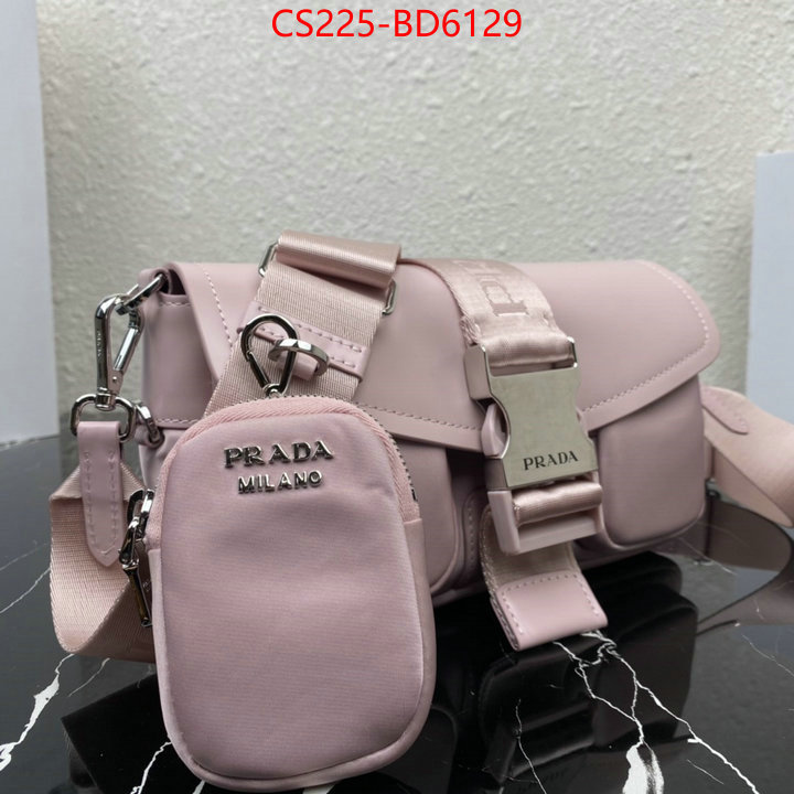 Prada Bags(TOP)-Diagonal-,ID: BD6129,$: 225USD