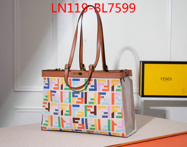 Fendi Bags(4A)-Handbag-,7 star collection ,ID: BL7599,$: 119USD