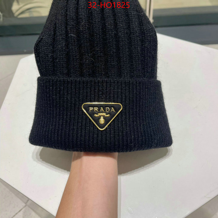 Cap (Hat)-Prada,wholesale designer shop , ID: HO1825,$: 32USD