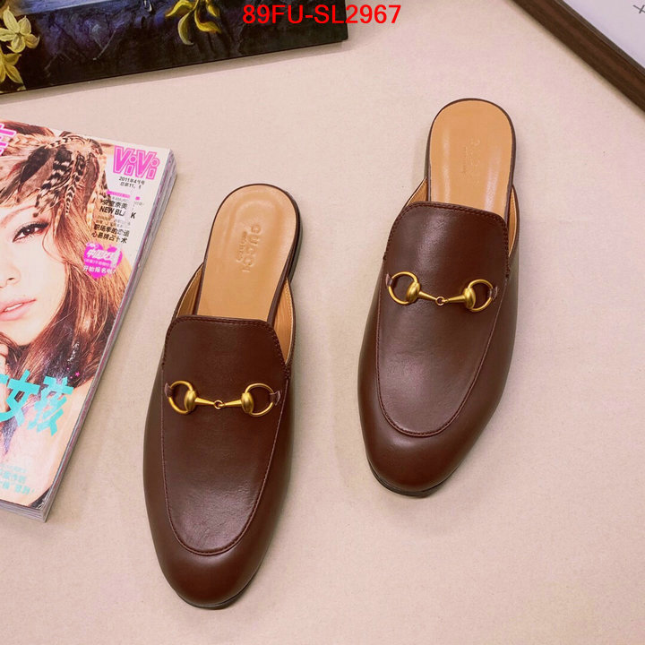 Women Shoes-Gucci,fake aaaaa , ID: SL2967,$: 89USD