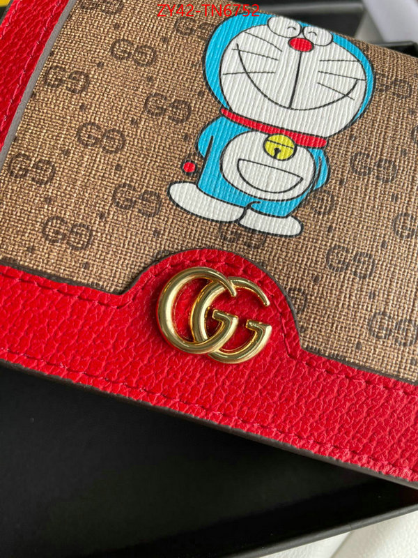 Gucci Bags(4A)-Wallet-,ID: TN6752,$: 42USD