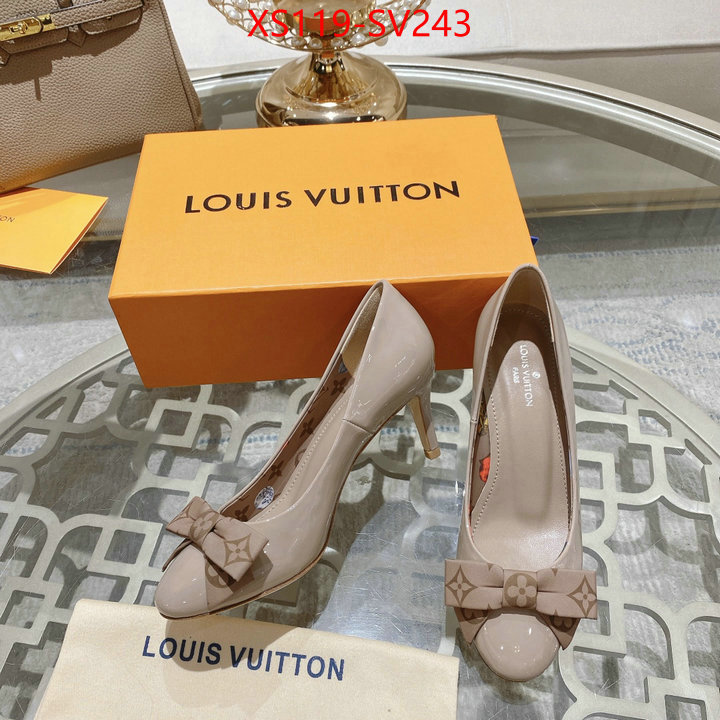 Women Shoes-LV,practical and versatile replica designer , ID: SV243,$: 119USD