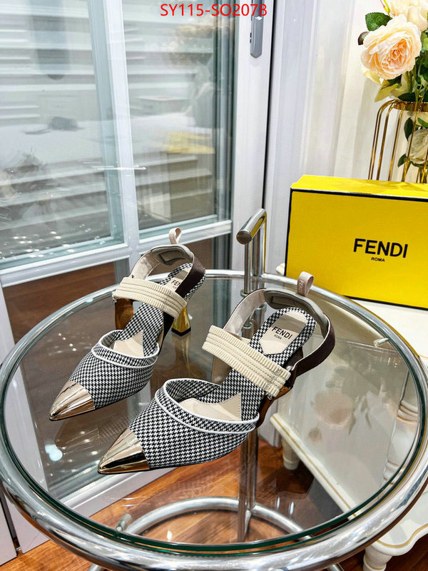 Women Shoes-Fendi,luxury 7 star replica , ID: SO2078,$: 115USD