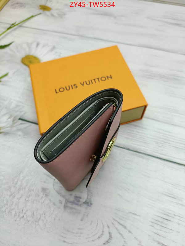 LV Bags(4A)-Wallet,buy 2023 replica ,ID: TW5534,$: 45USD