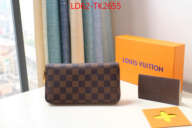 LV Bags(TOP)-Wallet,ID: TK2655,$:62USD