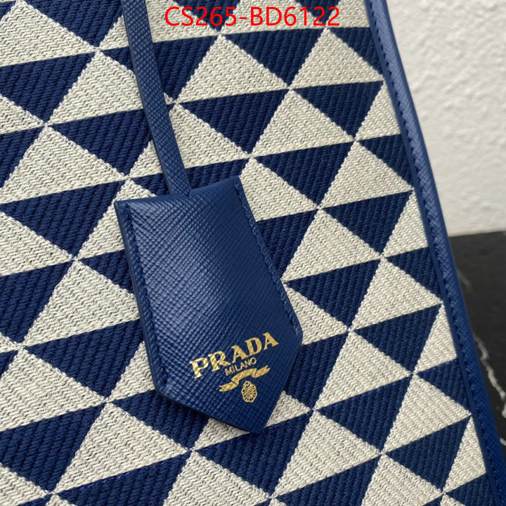 Prada Bags(TOP)-Handbag-,ID: BD6122,$: 265USD
