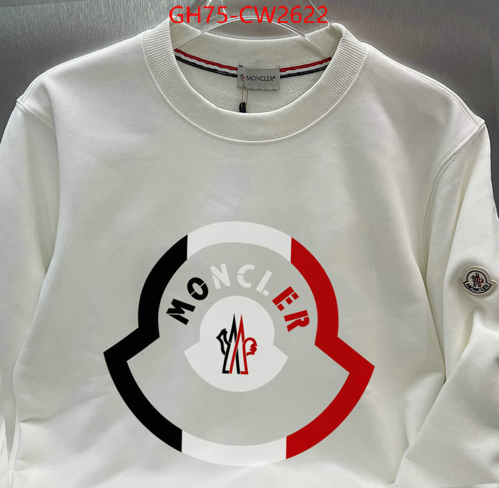 Clothing-Moncler,buy the best replica , ID: CW2622,$: 75USD