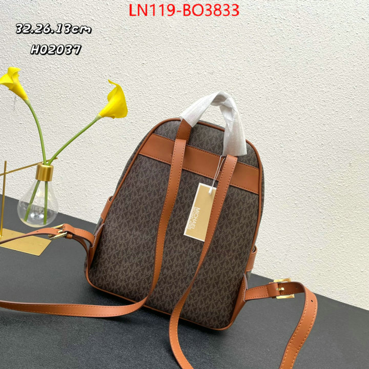 Michael Kors Bags(4A)-Backpack-,fashion replica ,ID: BO3833,$: 119USD