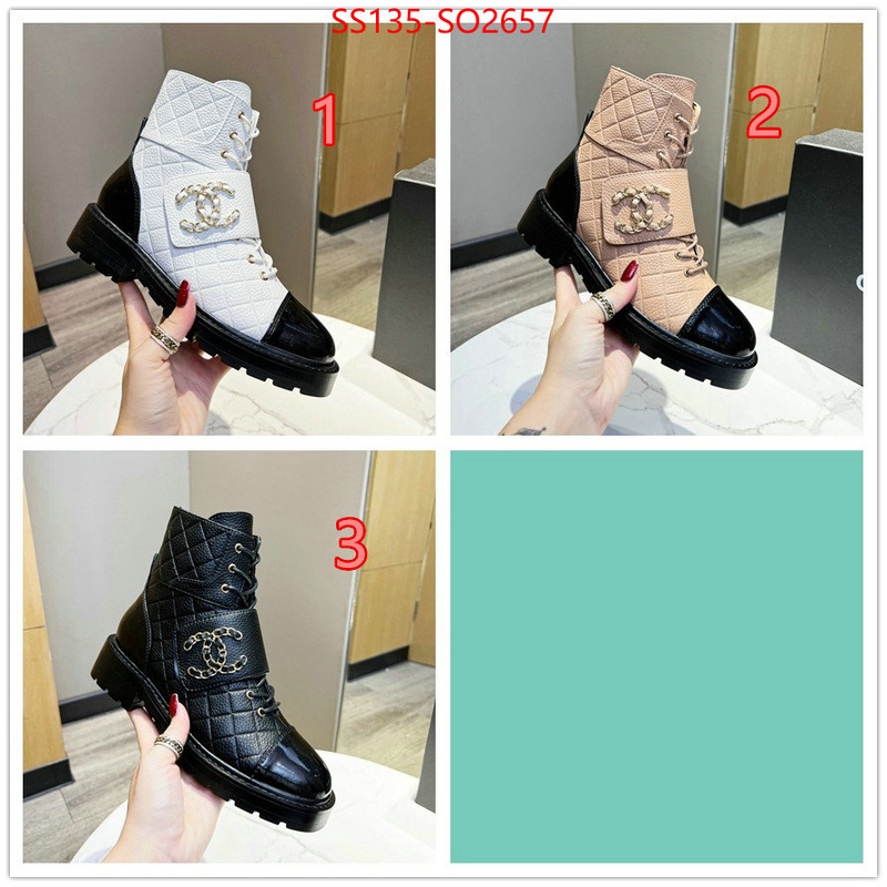 Women Shoes-Chanel,what is top quality replica , ID: SO2657,$: 135USD