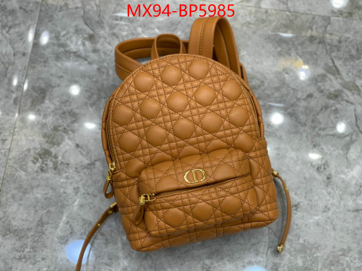 Dior Bags(4A)-Backpack-,ID: BP5985,$: 94USD