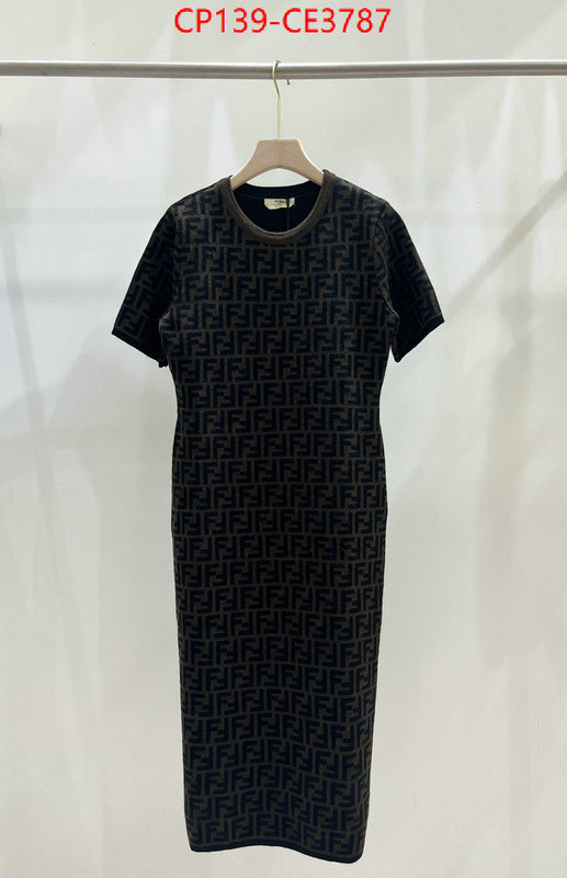 Clothing-Fendi,designer 1:1 replica , ID: CE3787,$: 139USD