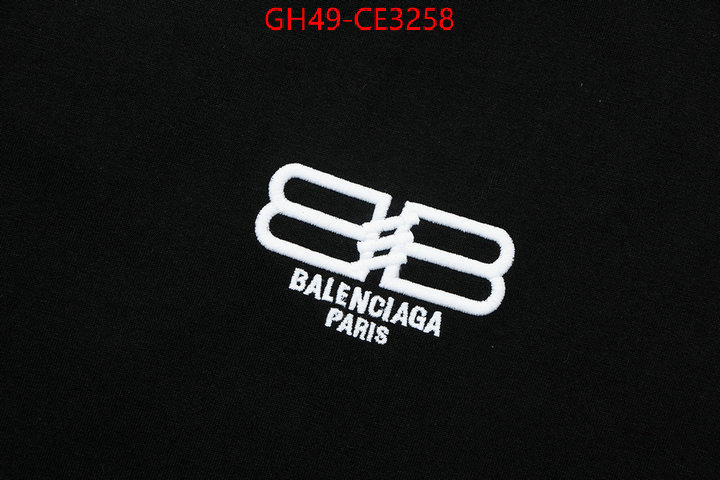 Clothing-Balenciaga,where should i buy replica , ID: CE3258,$: 49USD