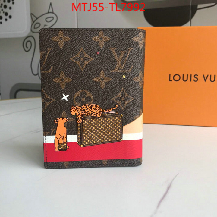 LV Bags(4A)-Wallet,ID: TL7992,$: 55USD