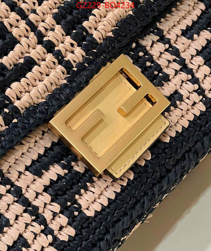 Fendi Bags(TOP)-Baguette,from china 2023 ,ID: BO4234,$: 229USD