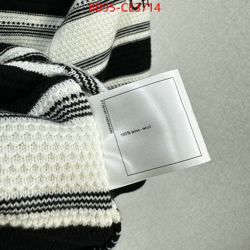 Clothing-Chanel,replica wholesale ,ID: CE3714,$:95USD