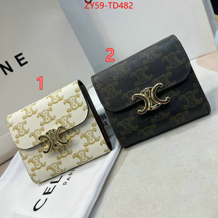 CELINE Bags(4A)-Wallet,mirror quality ,ID: TD482,$: 59USD