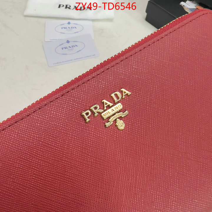 Prada Bags(4A)-Wallet,shop designer ,ID: TD6546,$: 49USD