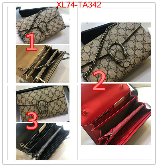 Gucci Bags(4A)-Wallet-,ID:TA342,$: 74USD