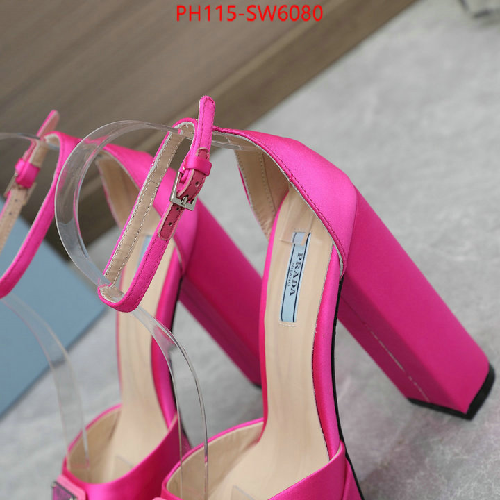 Women Shoes-Prada,highest quality replica , ID: SW6080,$: 115USD