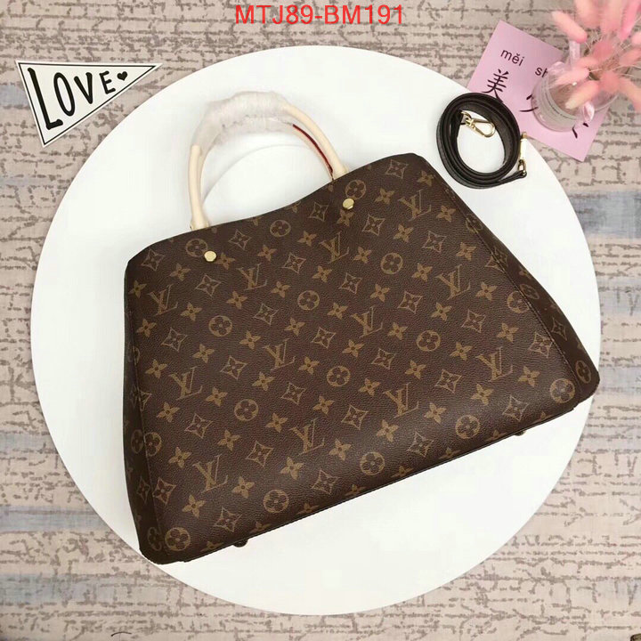 LV Bags(4A)-Handbag Collection-,ID: BM191,$:89USD