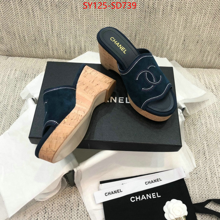 Women Shoes-Chanel,high quality replica designer , ID: SD739,$: 125USD