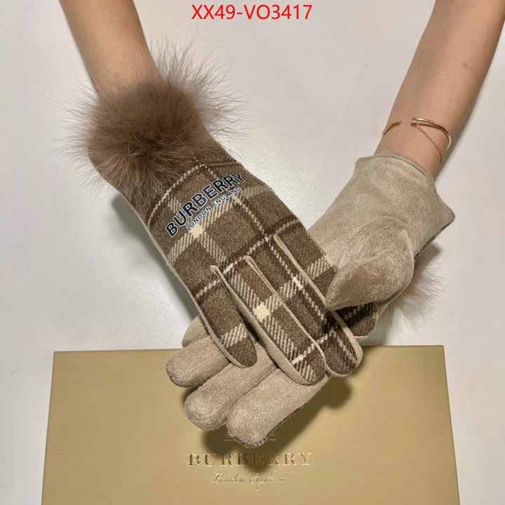 Gloves-Burberry,aaaaa replica designer , ID: VO3417,$: 49USD