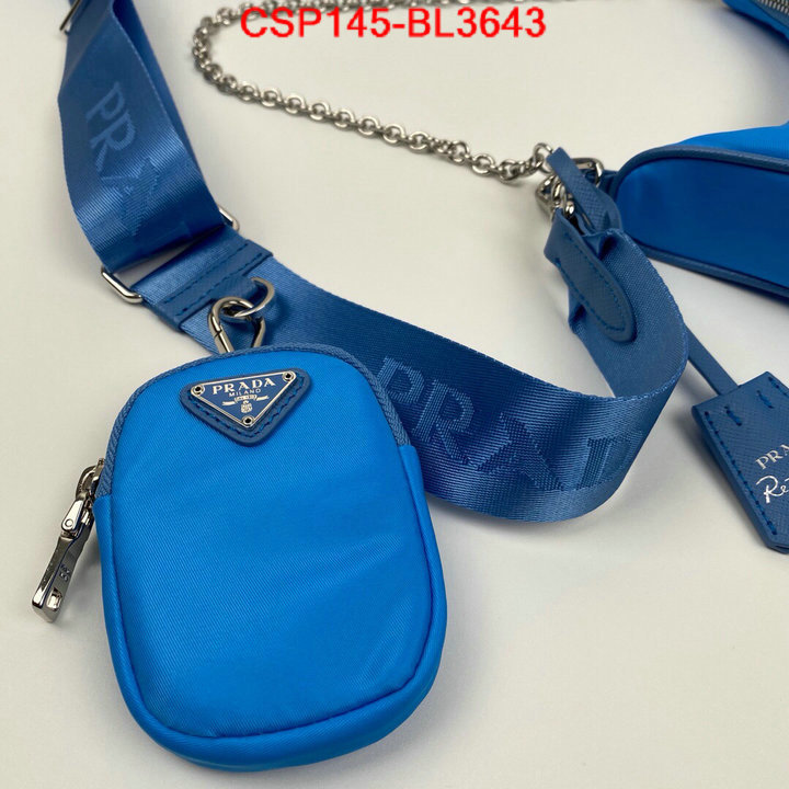 Prada Bags(TOP)-Re-Edition 2005,ID: BL3643,$: 145USD