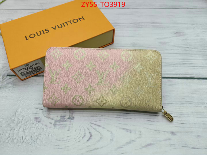 LV Bags(4A)-Wallet,quality aaaaa replica ,ID: TO3919,$: 55USD