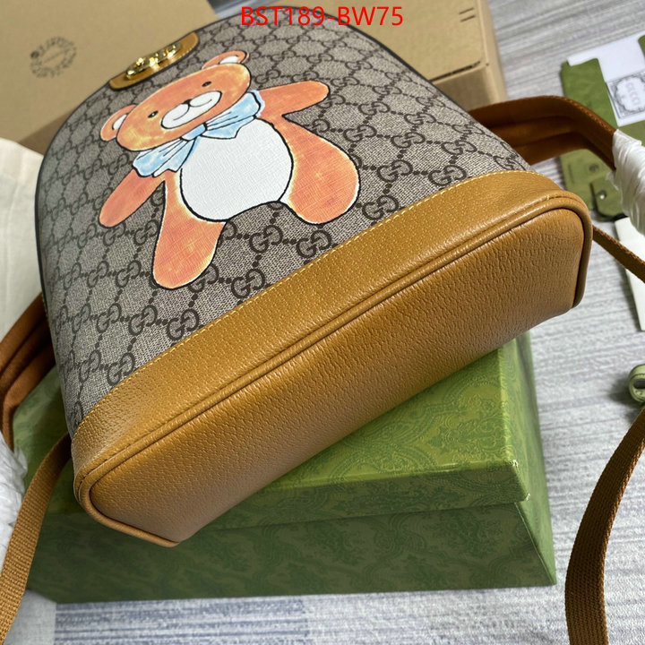 Gucci Bags(TOP)-Backpack-,how to buy replica shop ,ID: BW75,$: 189USD