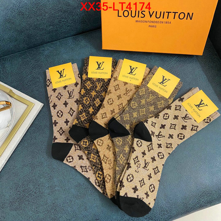 Sock-LV,perfect quality designer replica , ID: LT4174,$: 35USD