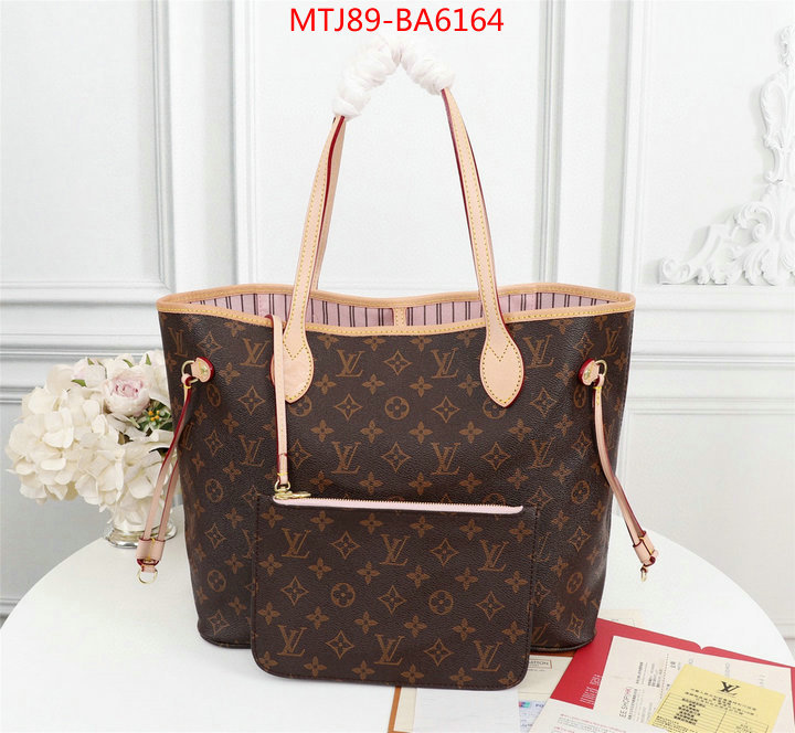 LV Bags(4A)-Neverfull-,cheap replica designer ,ID: BA6164,$: 89USD