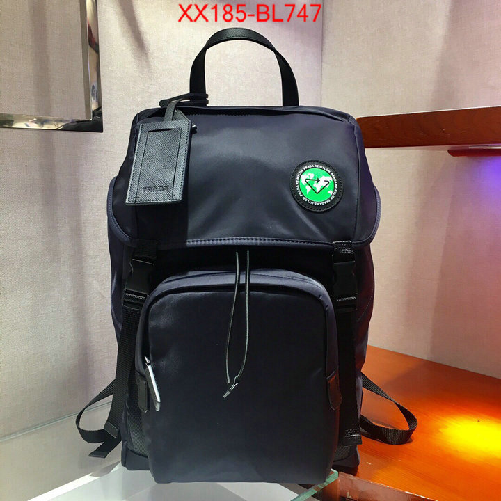 Prada Bags(TOP)-Backpack-,ID: BL747,$:185USD