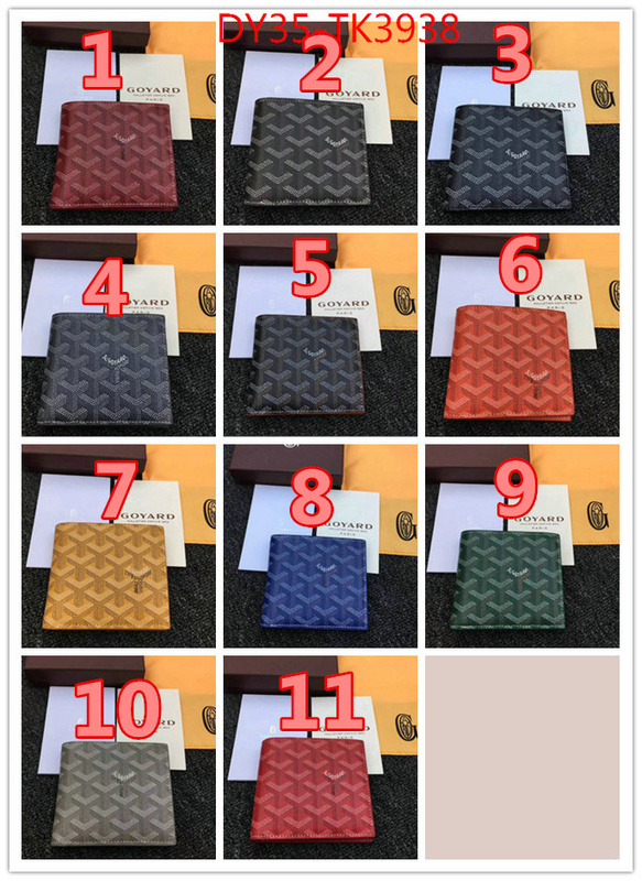 Goyard Bags(4A)-Wallet,designer replica ,ID:TK3938,$:35USD