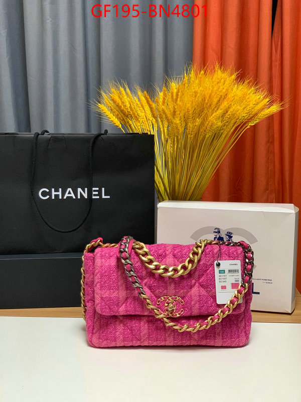 Chanel Bags(TOP)-Diagonal-,ID: BN4801,$: 195USD