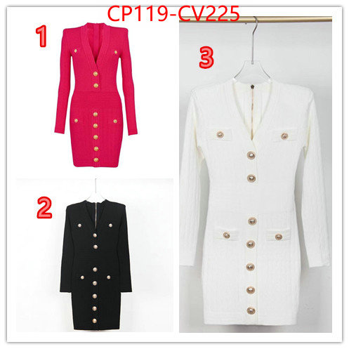 Clothing-Balmain,buy luxury 2023 , ID: CV225,$: 119USD
