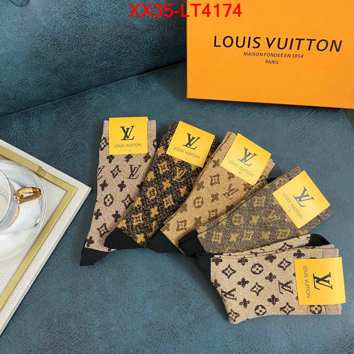 Sock-LV,perfect quality designer replica , ID: LT4174,$: 35USD