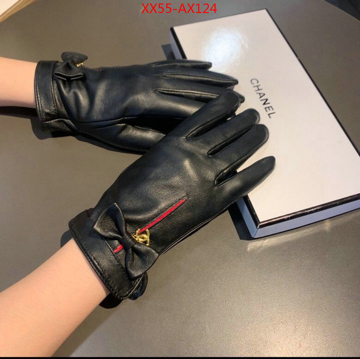 Gloves-Chanel,found replica , ID: AX124,$: 55USD