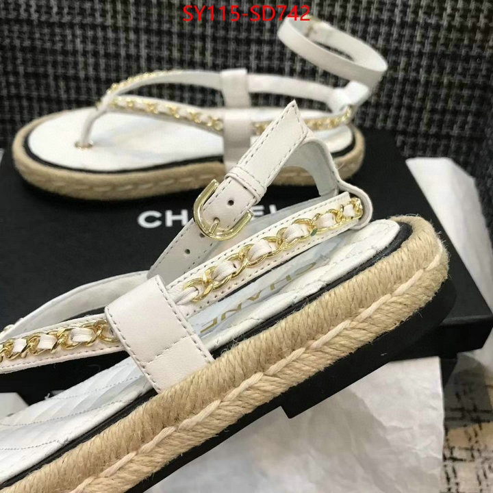 Women Shoes-Chanel,where quality designer replica , ID: SD742,$: 115USD