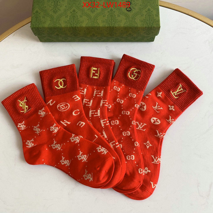 Sock-Gucci,online sales , ID: LW1489,$: 32USD