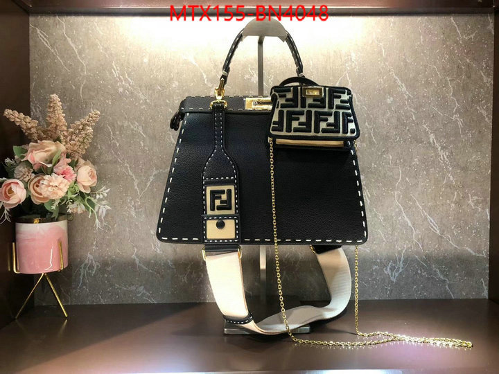 Fendi Bags(4A)-Peekaboo,7 star quality designer replica ,ID: BN4048,$: 155USD